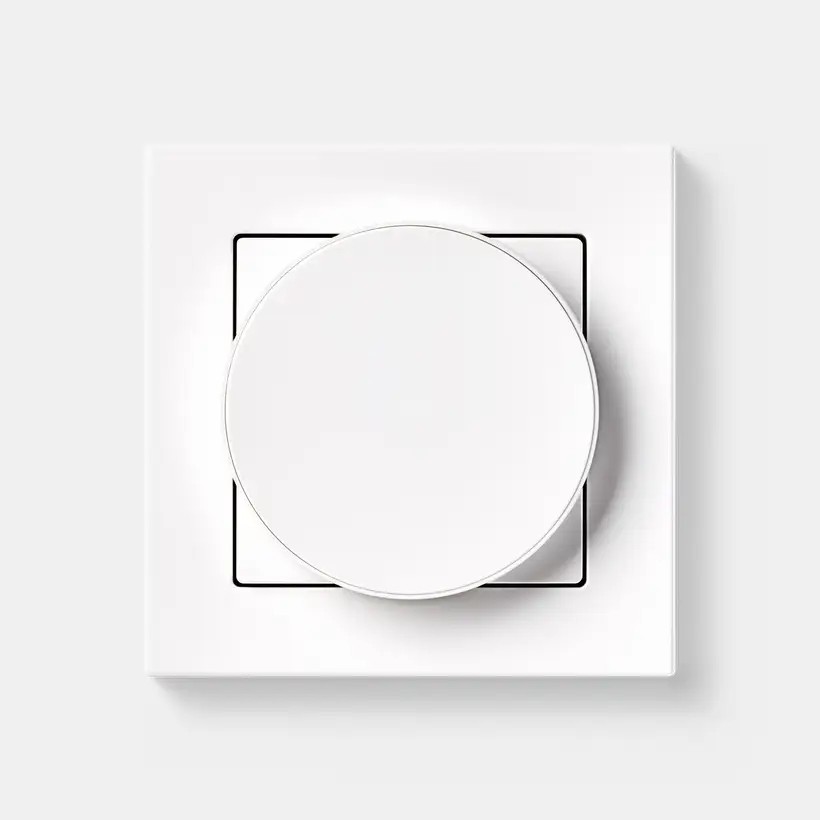 JUNG Magnetic Charger geïntegreerd in wit JUNG schakelmateriaal voor draadloos opladen – Stagobel