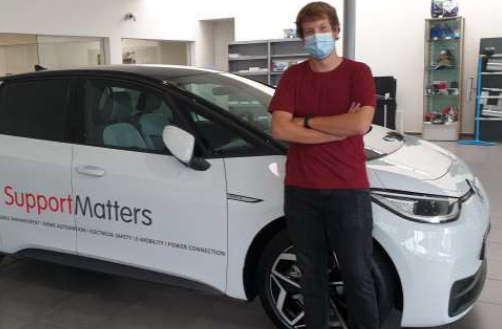 Aanschaf elektrische poolwagen Eerste elektrische poolwagen wordt aangekocht